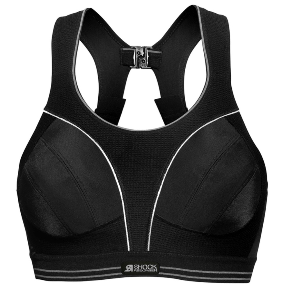 SHOCK ABSORBER Ultimate Run Bra 38F/36F (US) in Black